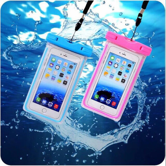 "Universal Waterproof Phone Pouch – Full Protection On the Go"