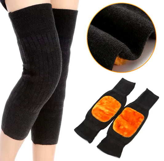 1 pair Warm Wool Knee Pads