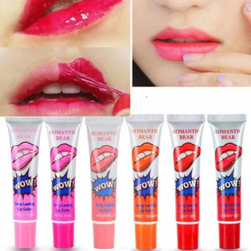 Long Lasting And Waterproof Peel Off Wow Lipsticks - 1Pcs