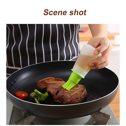 1 Pc High Temperature Resistant Silicone Bottle Brush